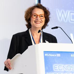 Marie Menard, Senior Communication officer at EUSPA