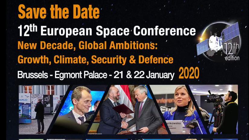 The 12th European Space Conference put the focus on climate, development and security